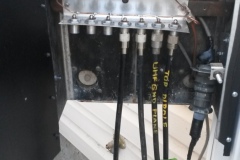 position of coax during thunderstorms